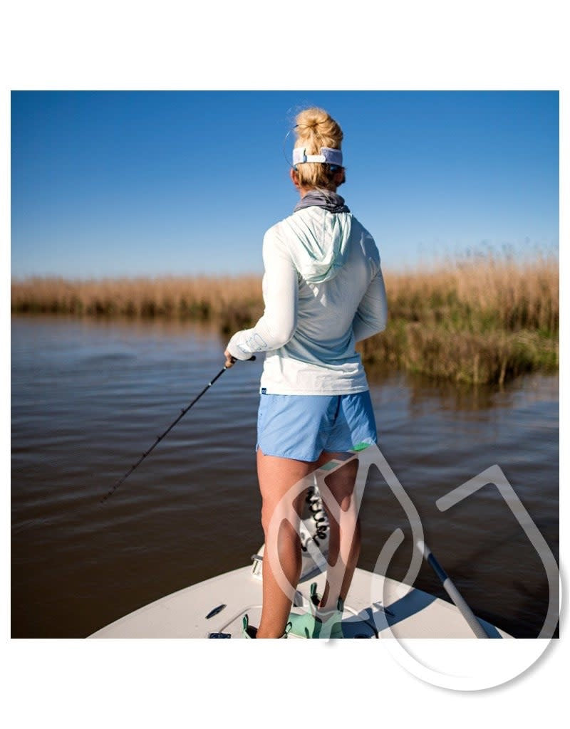 Aftco Women's Microbyte Fishing Short – Leaf in Creek